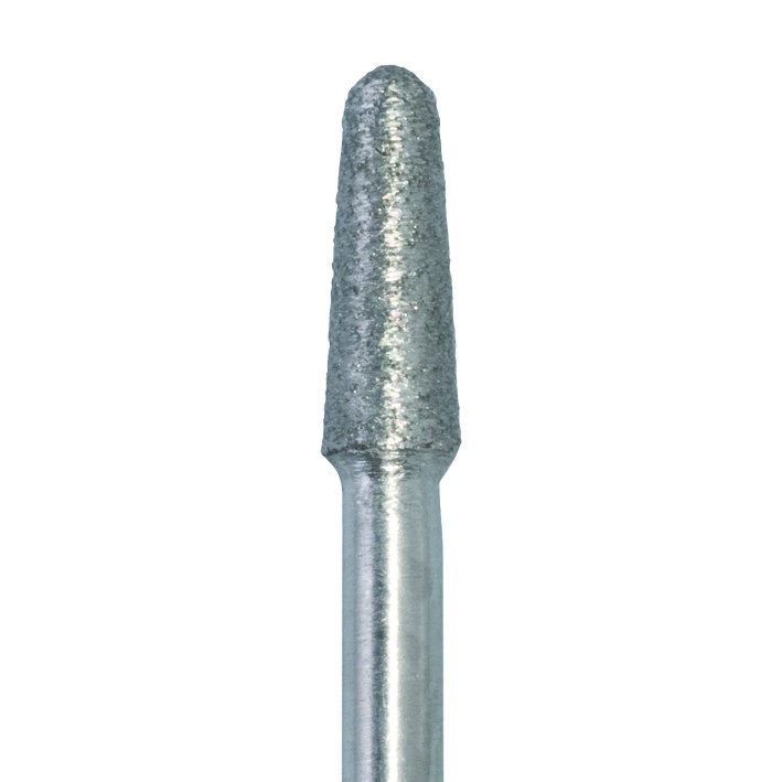 FG Diamond Dental Burs cylindrical, end domed long 852-023